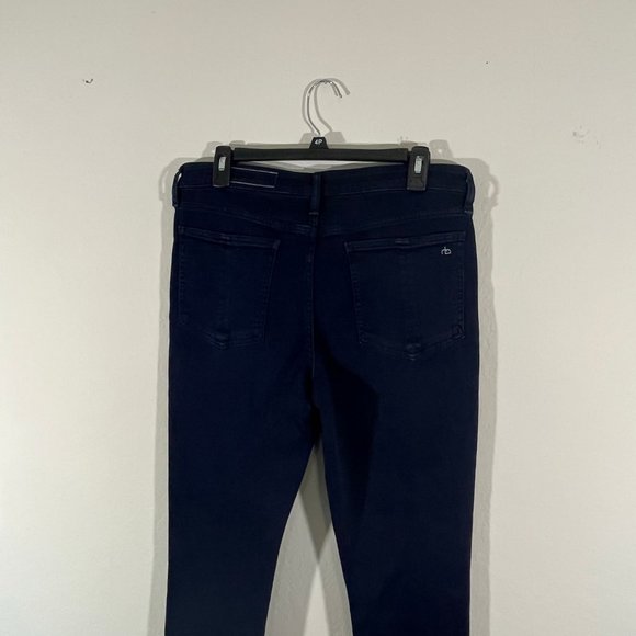 Rag & Bone Cate Mid-Rise Ankle Skinny Jeans Size 31 Dark wash Denim - Picture 11 of 13